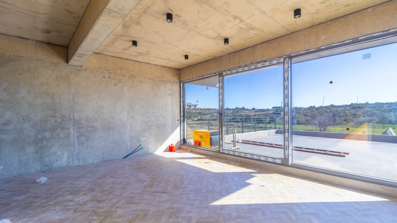 Çok Özel Mimarili 359 m2²,Lara Hille 400m2 Müstakil Havuzlu